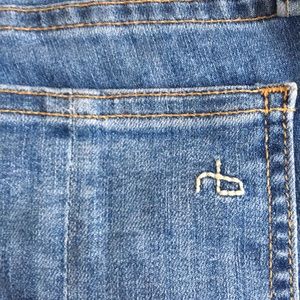 RAg and bone light jeans